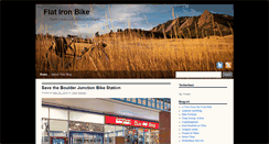 Desktop Screenshot of flatironbike.com